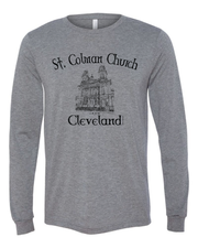 "Saint Colman Church" Design on Gray - Only in Clev