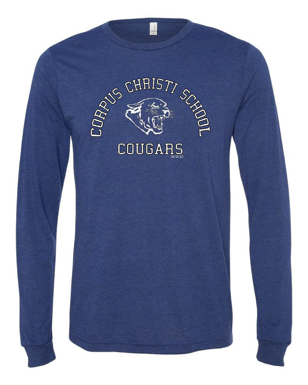 "Corpus Christi Cougars" Design on Navy - Only in Clev