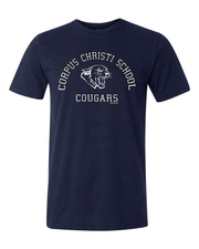 "Corpus Christi Cougars" Design on Navy - Only in Clev
