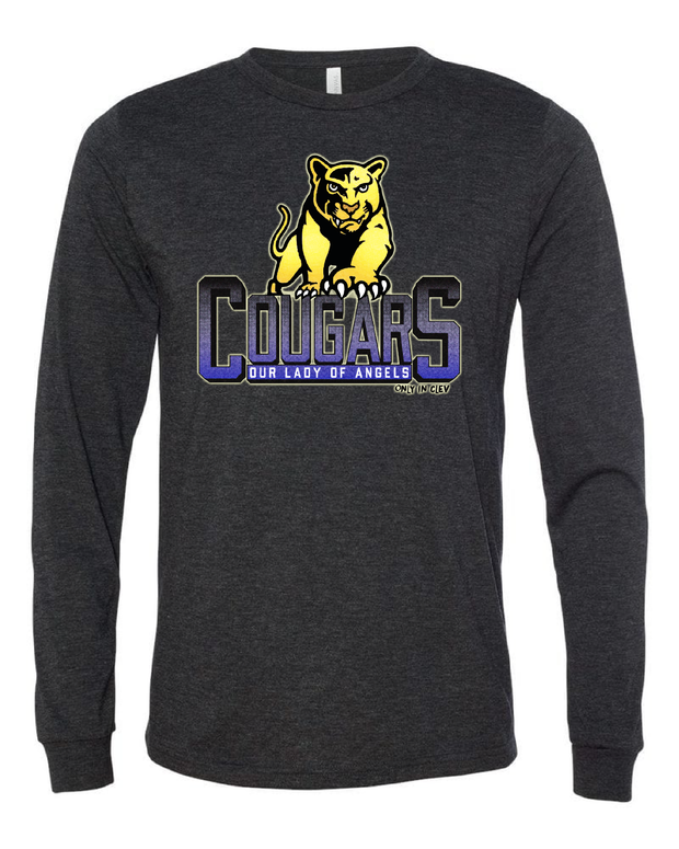 "OLA Cougar" Design on Black