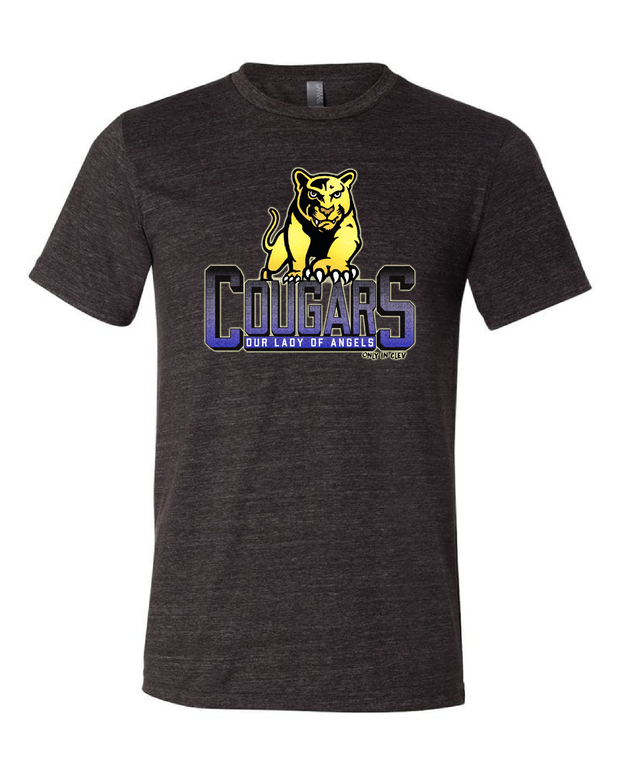 "OLA Cougar" Design on Black