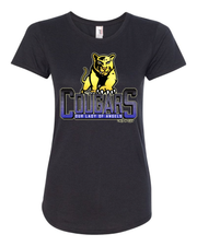 "OLA Cougar" Design on Black