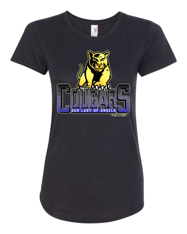 "OLA Cougar" Design on Black