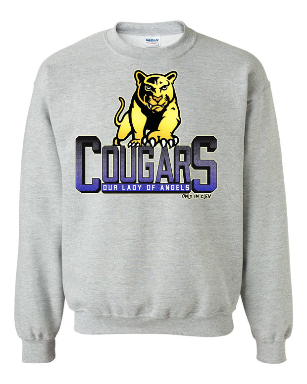 "OLA Cougar" Design on Gray