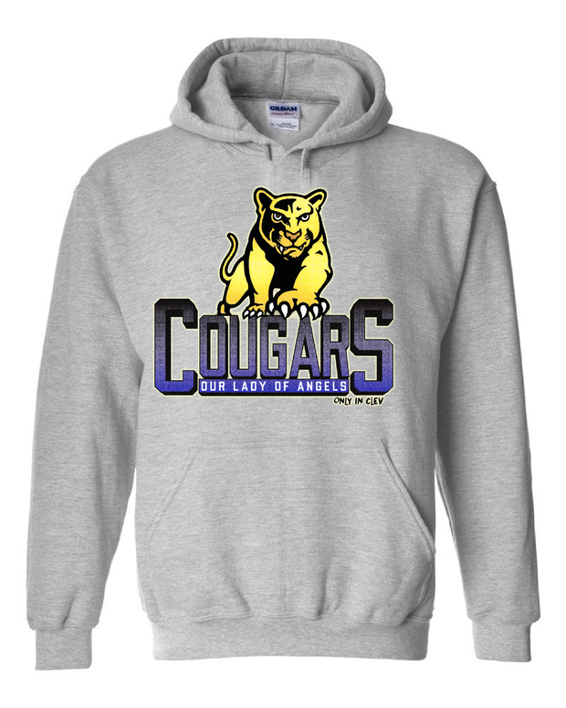 "OLA Cougar" Design on Gray