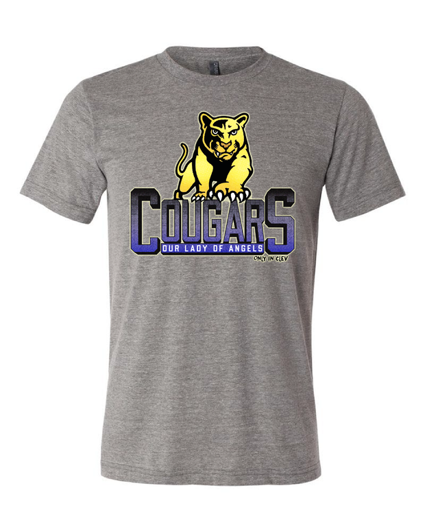 "OLA Cougar" Design on Gray