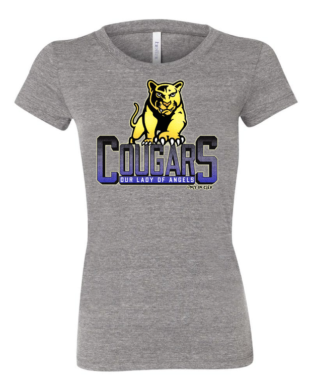 "OLA Cougar" Design on Gray