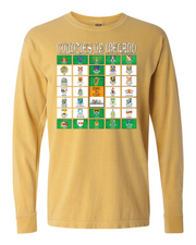 "Eire to Cle Irish" Counties Design on Gold