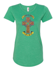 "Cleveland Celtic Cross" on Irish Green