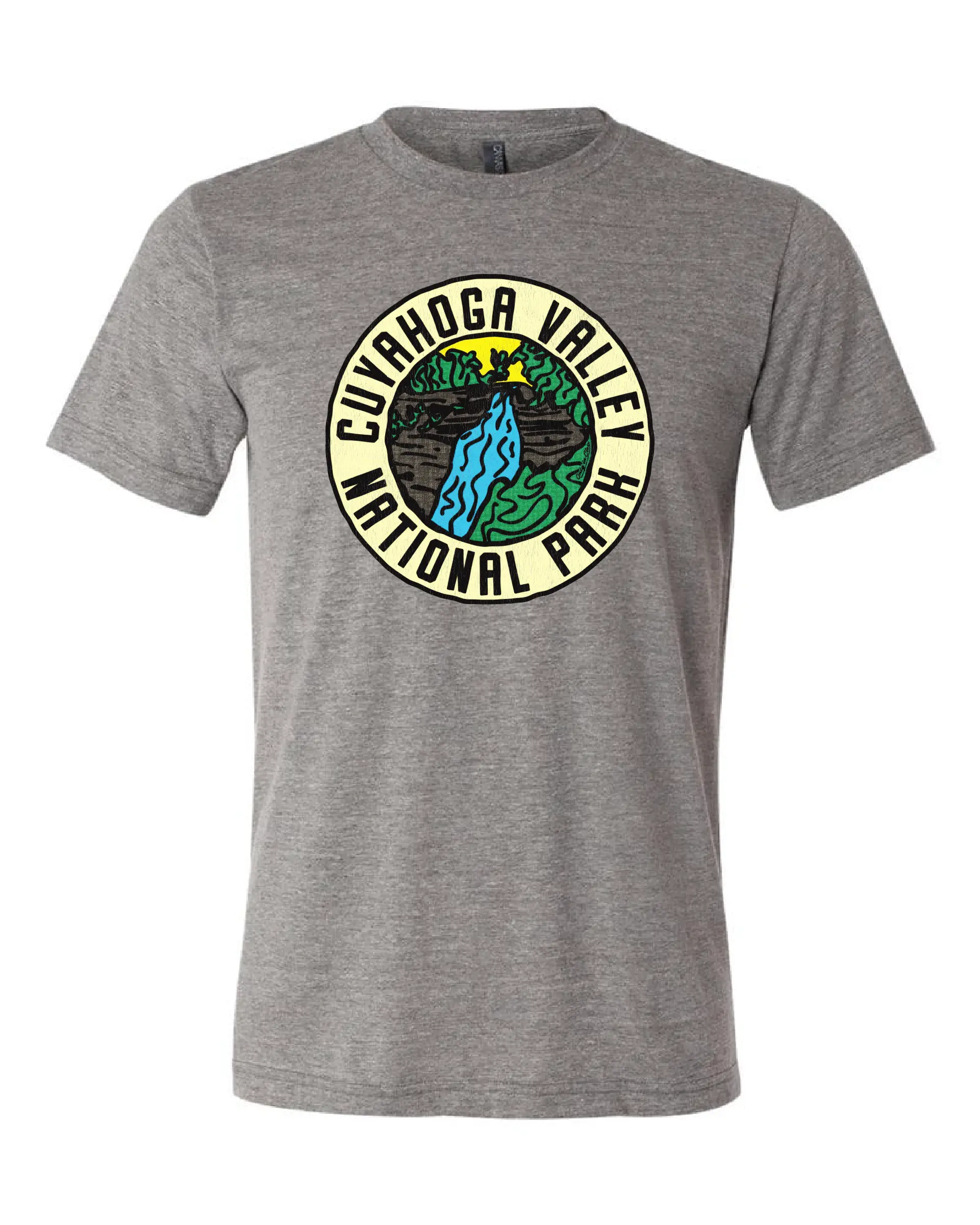 Cuyahoga Valley Design on Grey - Only in Clev 