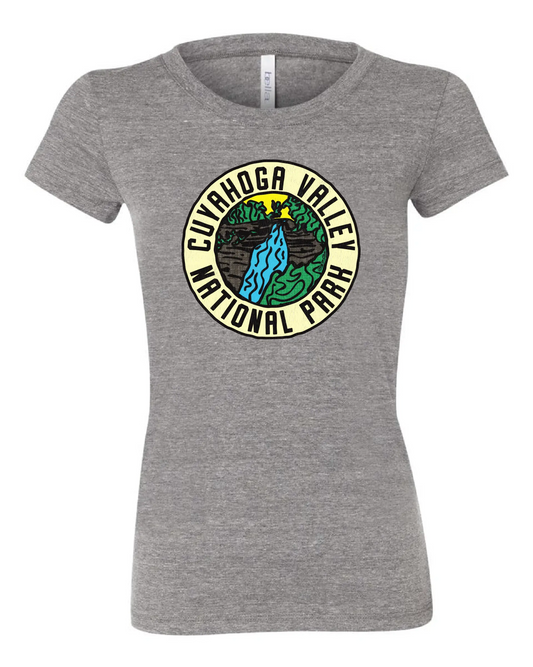 Cuyahoga Valley Design on Grey - Only in Clev 
