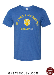 "Saints Cyril and Methodius" Design on Gray - Only in Clev