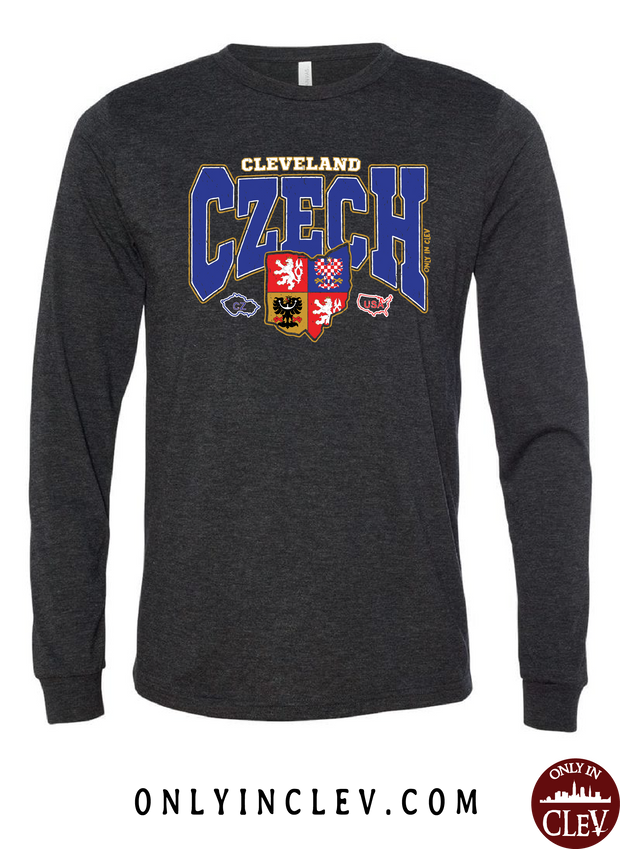"Cleveland Czech" Design on Black - Only in Clev