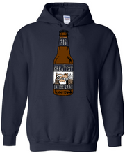 "Greatest Dad in the Land Beer Bottle" on Navy - Only in Clev