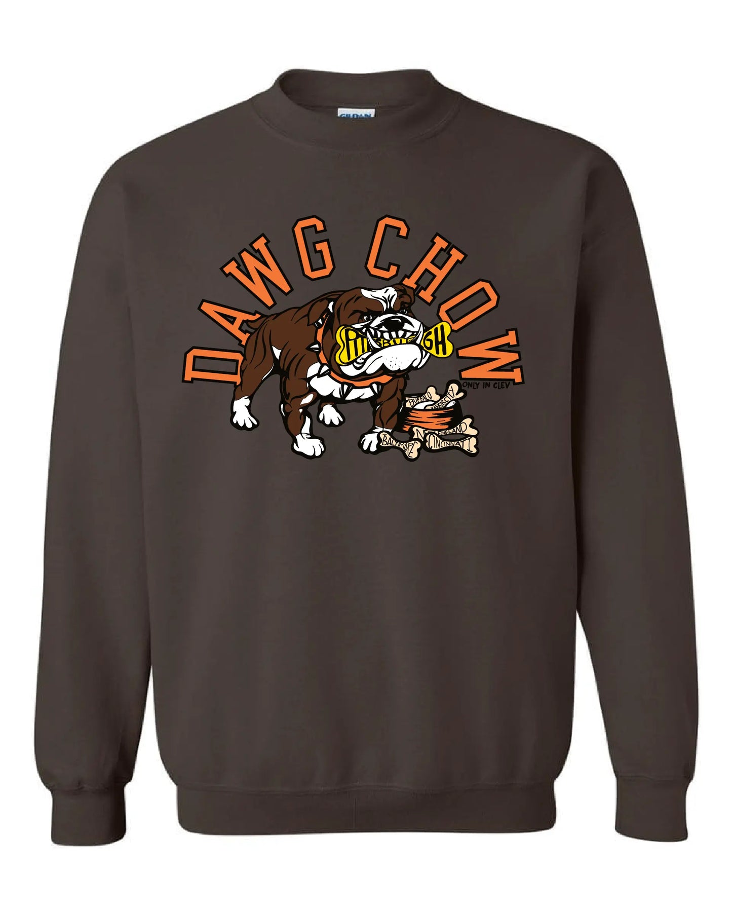 "Dawg Chow" on Brown - Only in Clev