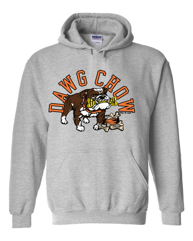 "Dawg Chow" on Gray - Only in Clev