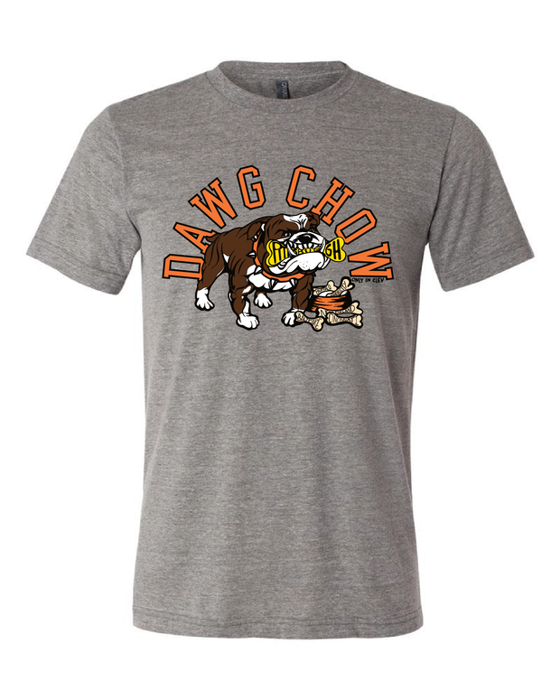 "Dawg Chow" on Gray - Only in Clev