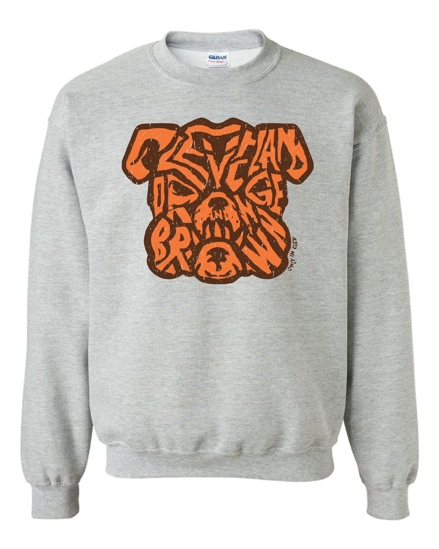 "Dawg T Shirt" on Gray - Only in Clev