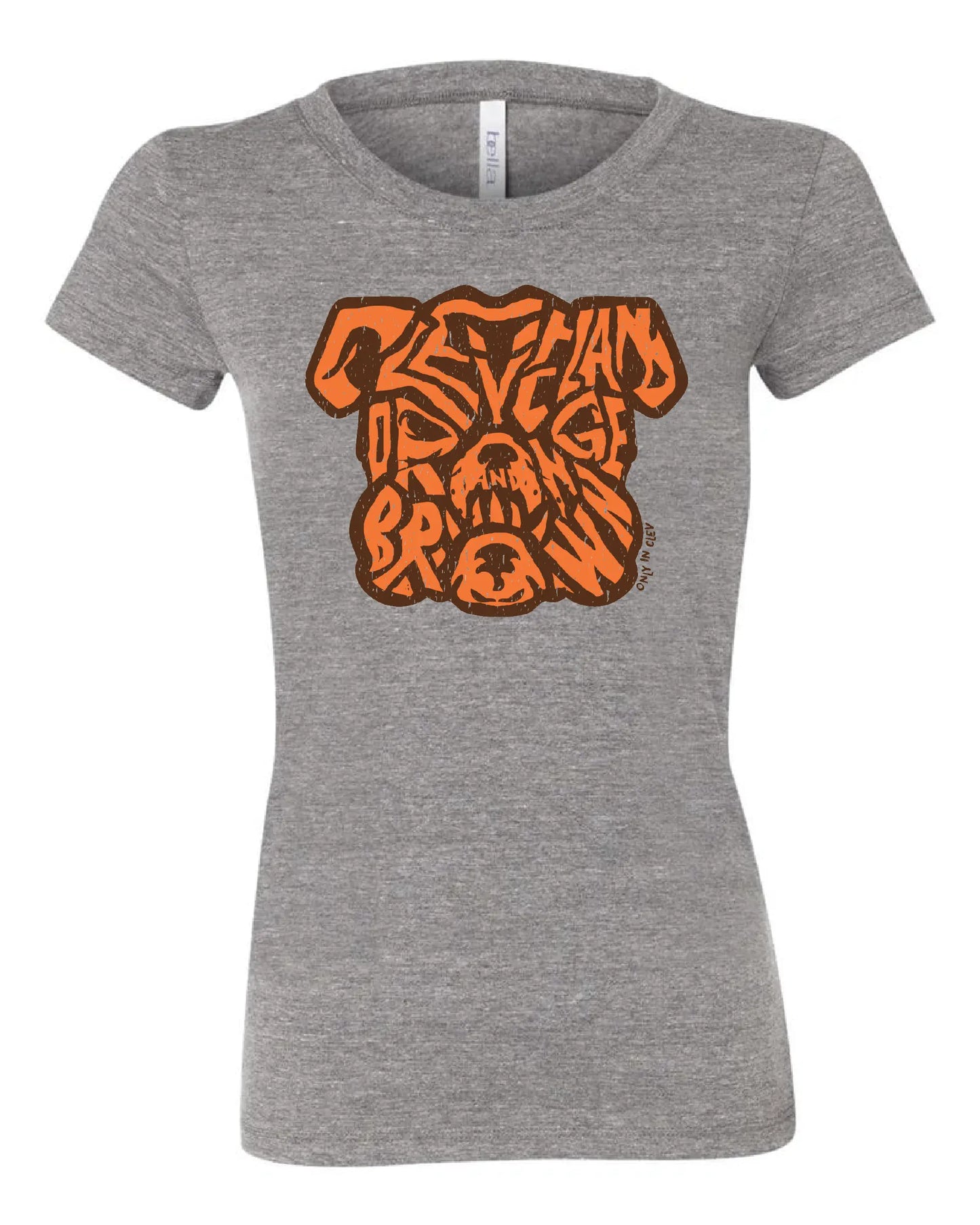 "Dawg T Shirt" on Gray - Only in Clev