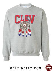 "Cleveland Dreamcatcher Design" on Gray - Only in Clev