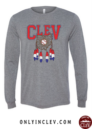 "Cleveland Dreamcatcher Design" on Gray - Only in Clev