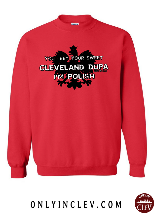 "Cleveland Dupa" Design on Red - Only in Clev