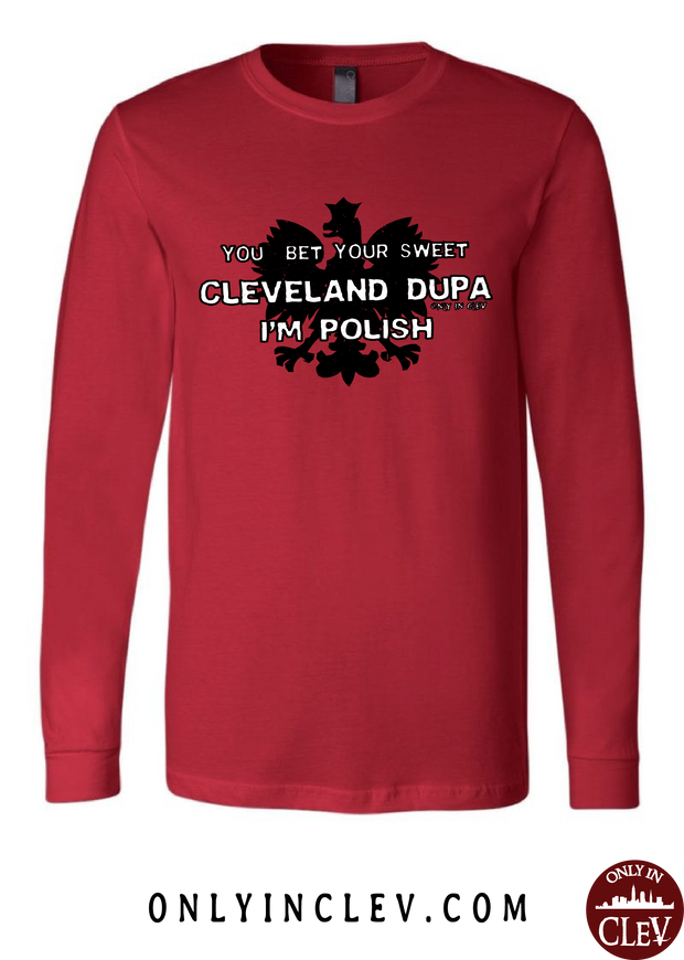 "Cleveland Dupa" Design on Red - Only in Clev