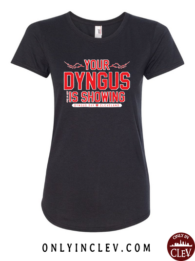 Your Dyngus Is Showing Womens T-Shirt - Only in Clev