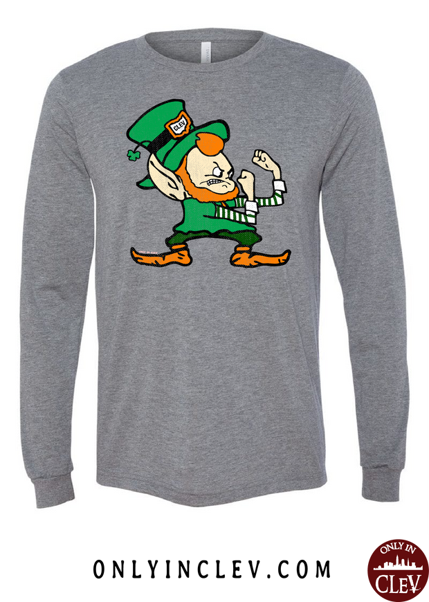 Cleveland Irish Elf Long Sleeve T-Shirt - Only in Clev
