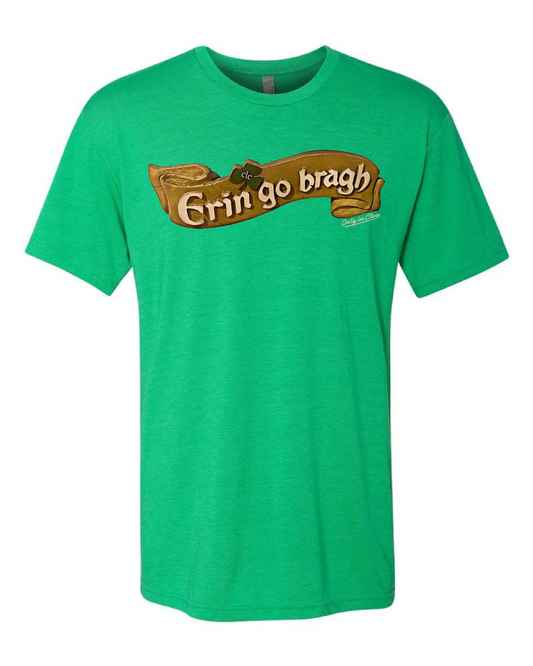 "Erin Go Braugh Cle" Design on Irish Green - Only in Clev 