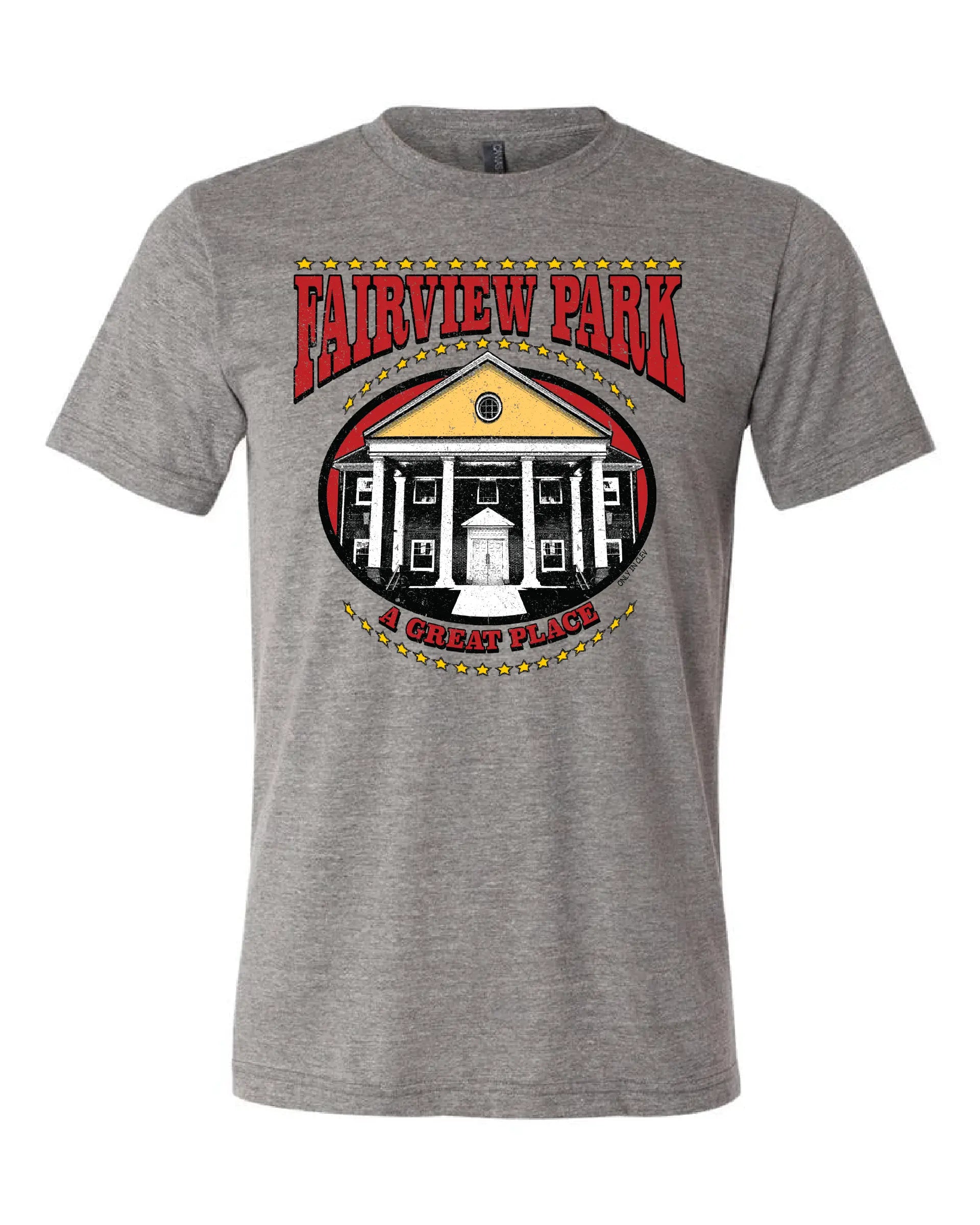"Fairview Park" Design on Gray - Only in Clev 