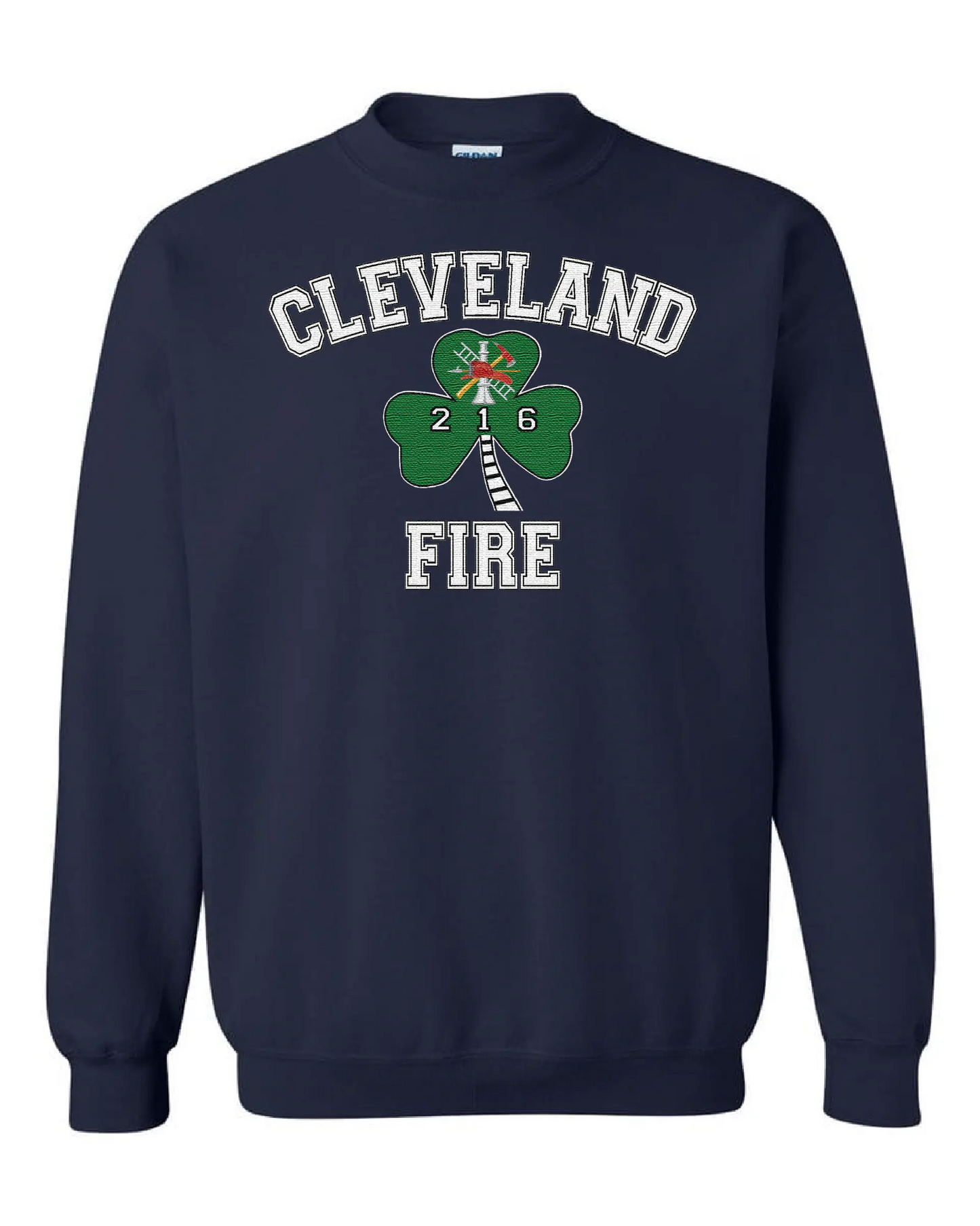 "Cleveland Fire Irish" Design on Navy - Only in Clev 