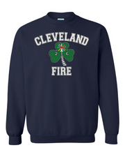 "Cleveland Fire Irish" Design on Navy