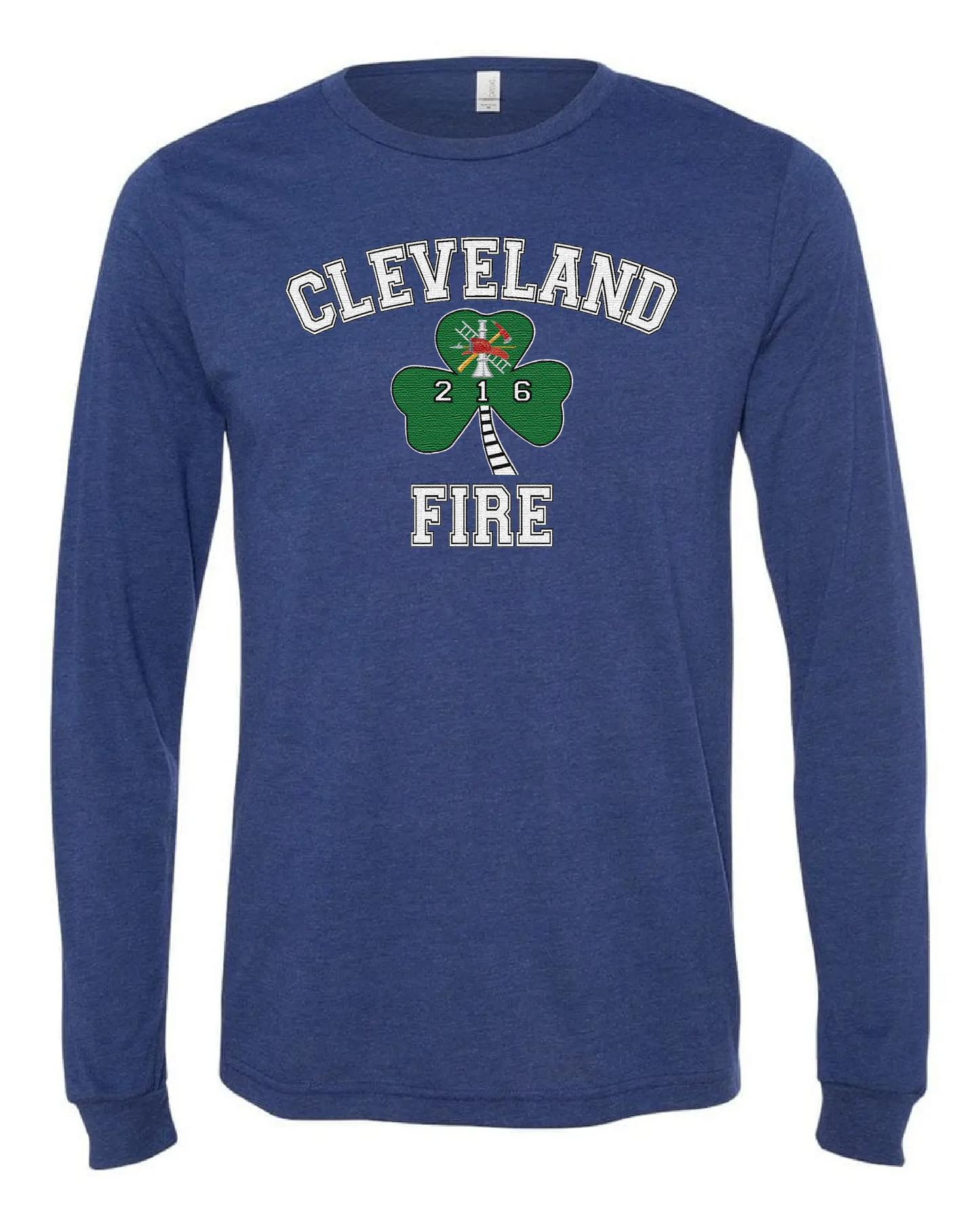 "Cleveland Fire Irish" Design on Navy - Only in Clev 