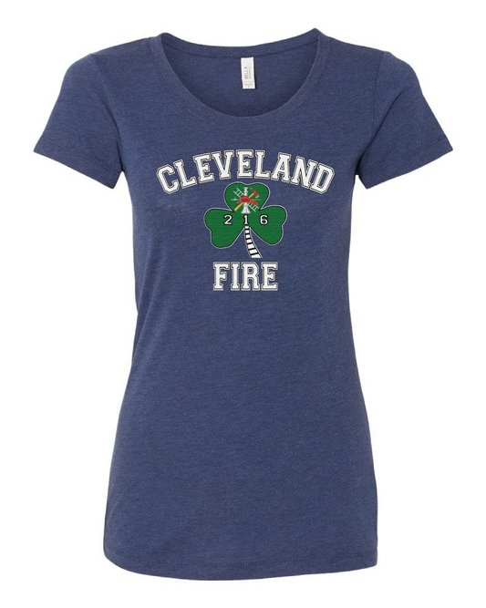 "Cleveland Fire Irish" Design on Navy