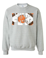 "Raise The Flag" Design on Gray
