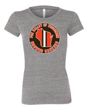 "Fox Valley Wisconsin Browns Backers" Design on Gray