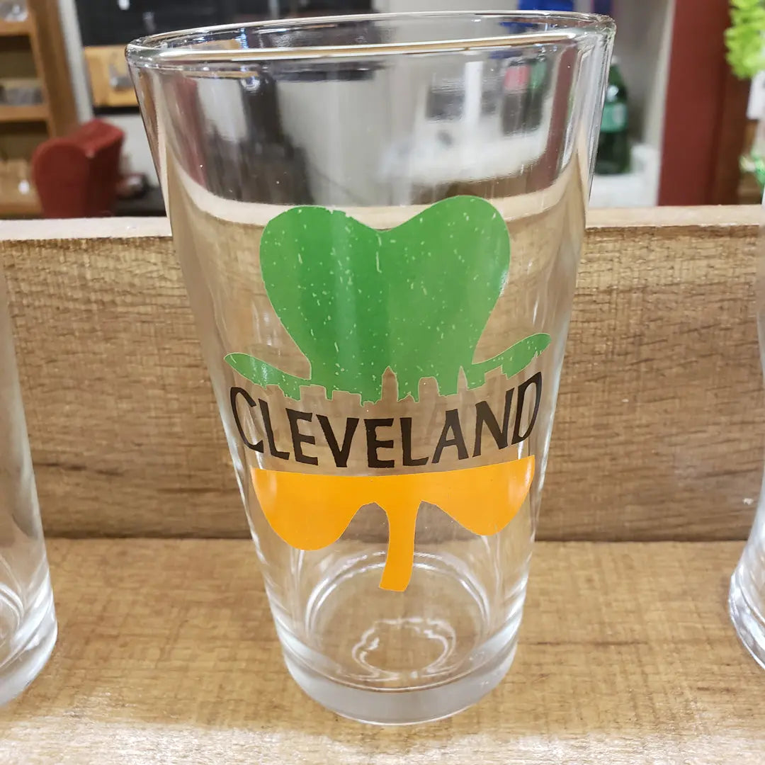 OIC Glassware Only in Clev Pint/Jar Glass