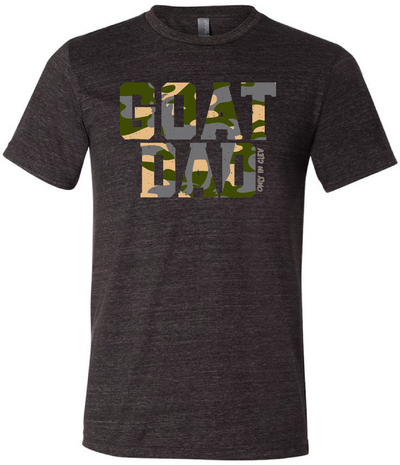 "G.O.A.T Dad" Greatest Dad of All Time" on Black - Only in Clev