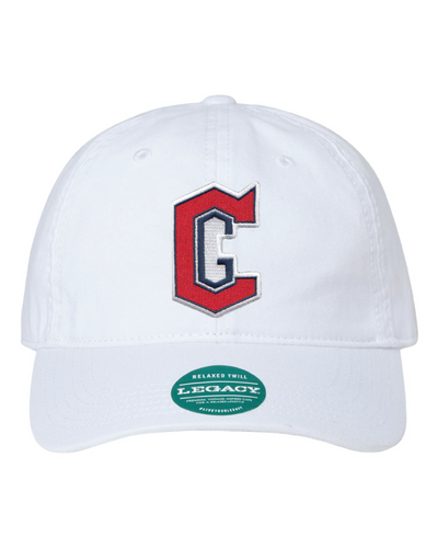 GC/Baseball Design on White Hat