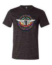 "Cleveland Guardian Angel" design on Black