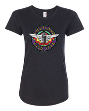 "Cleveland Guardian Angel" design on Black