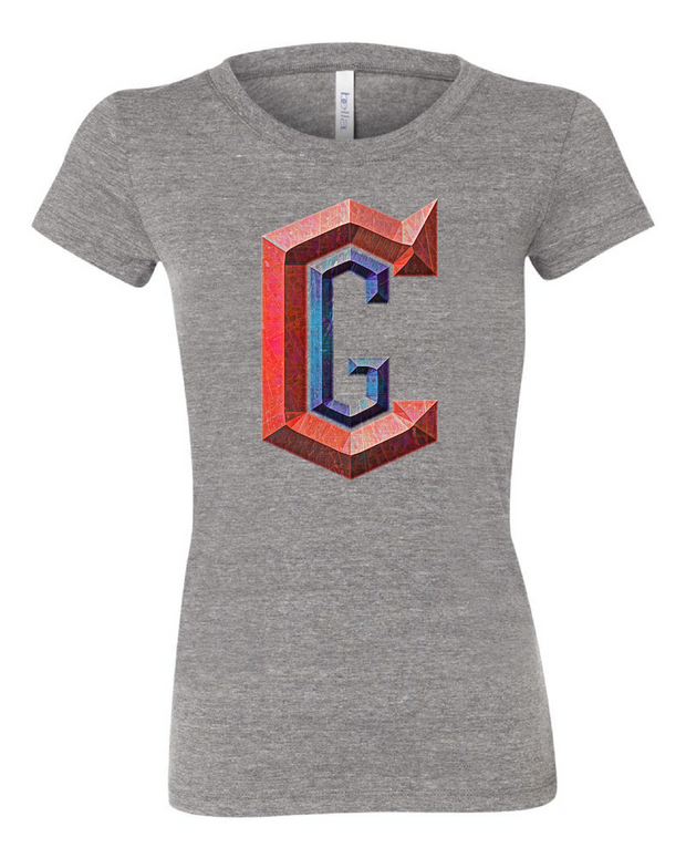 "CG" Baseball" Design on Gray