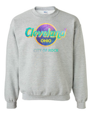 Cleveland Rocks" Design on Gray