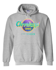 Cleveland Rocks" Design on Gray
