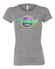 Cleveland Rocks" Design on Gray
