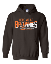 Here We Go Brownies Radio Show Design on Brown - Only in Clev