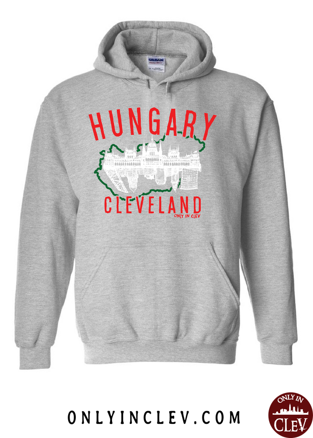 Cleveland Hungarian-Nationality Tee Hoodie - Only in Clev
