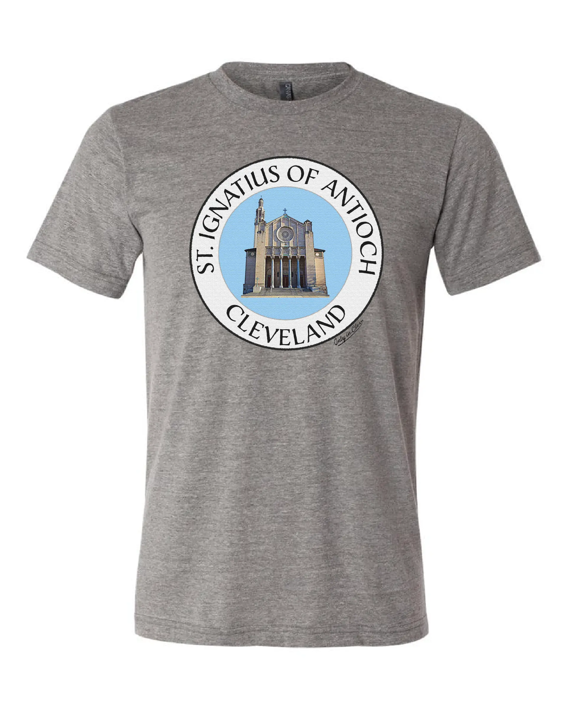"St Ignatius of Antioch" Design on Grey - Only in Clev 