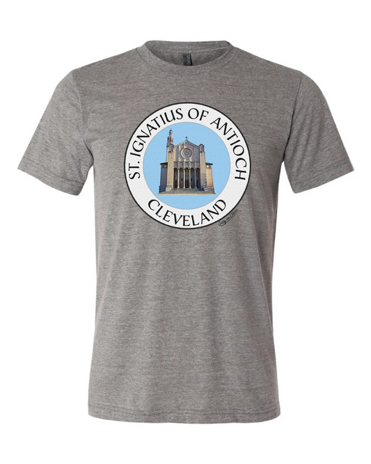 "St Ignatius of Antioch" Design on Grey - Only in Clev 